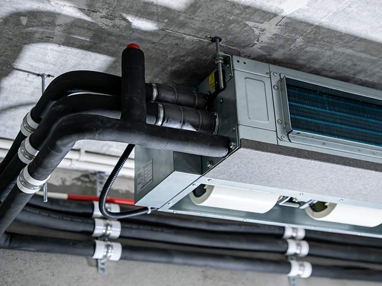 成都五恒系统管道安装图 成都五恒系统管道安装图